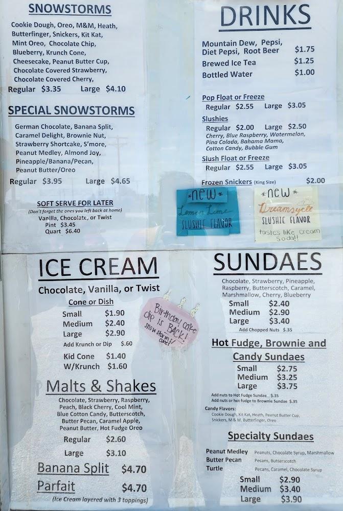 Mac's on 50 Menu image 1